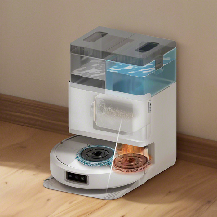 iRobot Roomba Plus 505 + White product in use