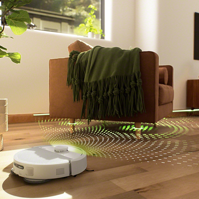 iRobot Roomba Plus 505 + White product in use
