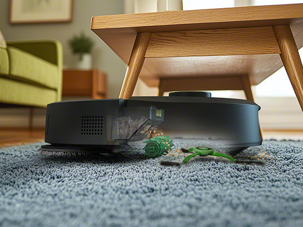 iRobot Roomba Plus 405 + Black product in gebruik