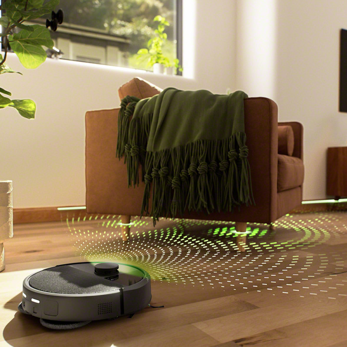 iRobot Roomba Plus 405 + Black product in gebruik