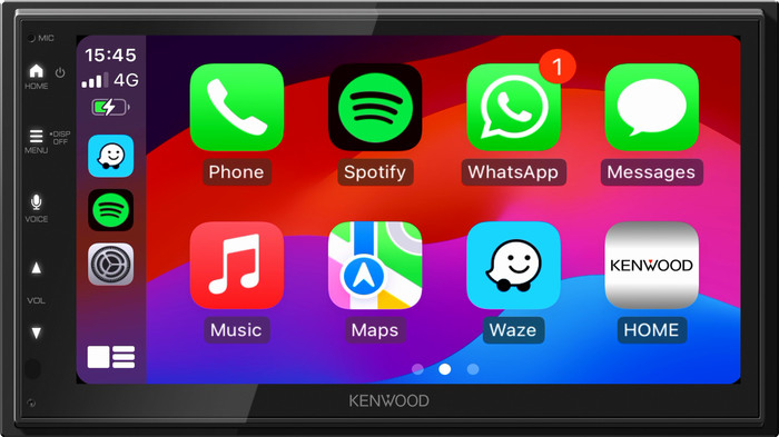 KENWOOD DMX-5023DABS Black front