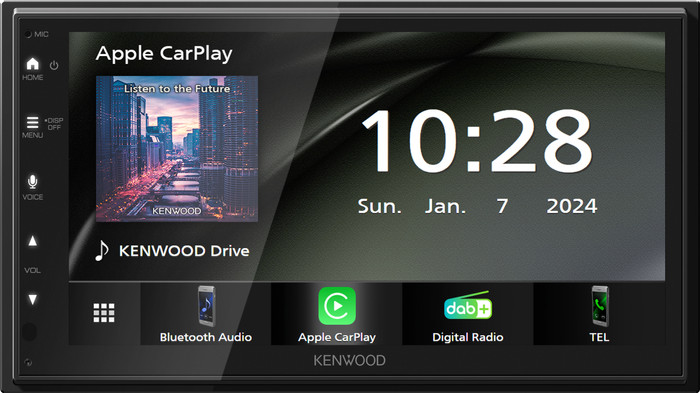 KENWOOD DMX-5023DABS Black front