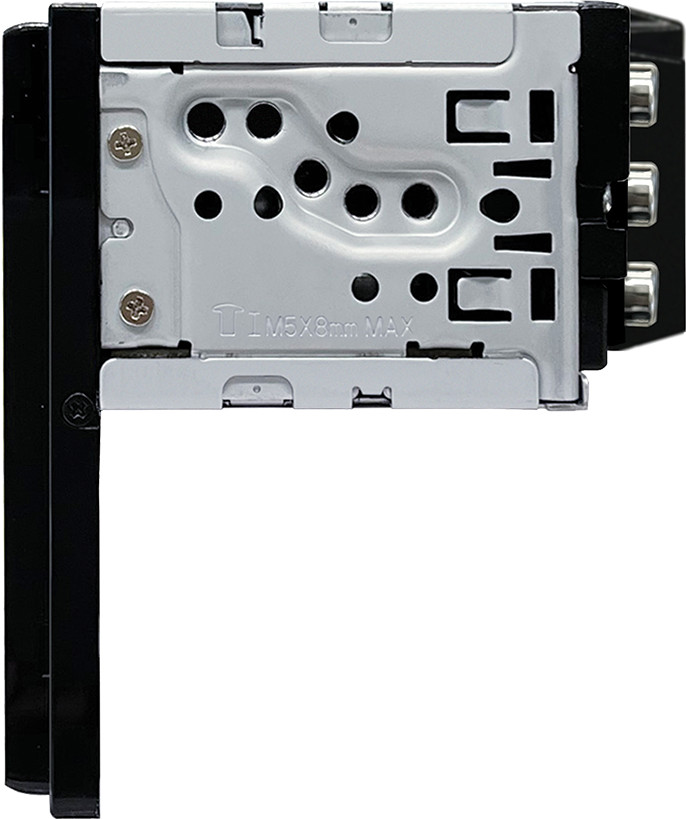 JVC KW-M695DBW Noir côté droit
