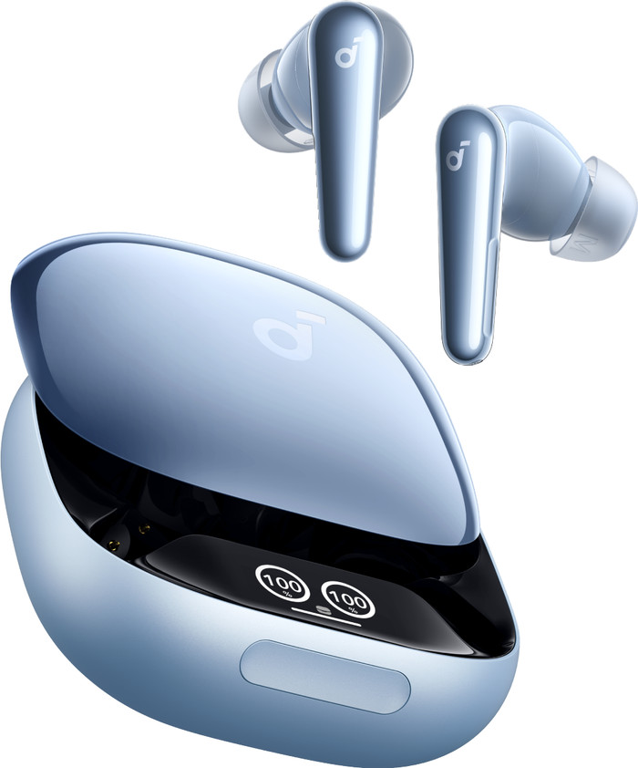 soundcore Liberty 4 Pro Lichtblauw voorkant