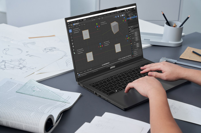MSI CreatorPro 16 AI Studio A1VJG-253NL QWERTY visual leverancier