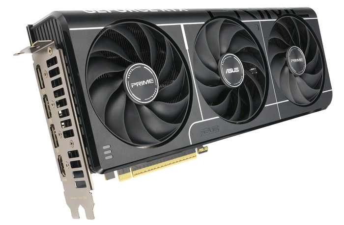 ASUS PRIME GeForce RTX 5070 OC 12GB linkerkant