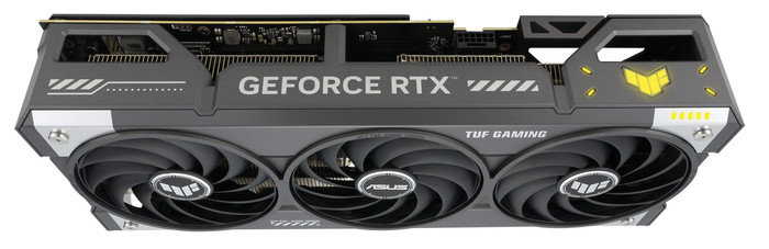 ASUS TUF Gaming GeForce RTX 5070 OC 12GB linkerkant