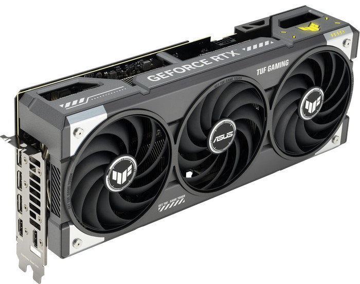 ASUS TUF Gaming GeForce RTX 5070 OC 12GB linkerkant