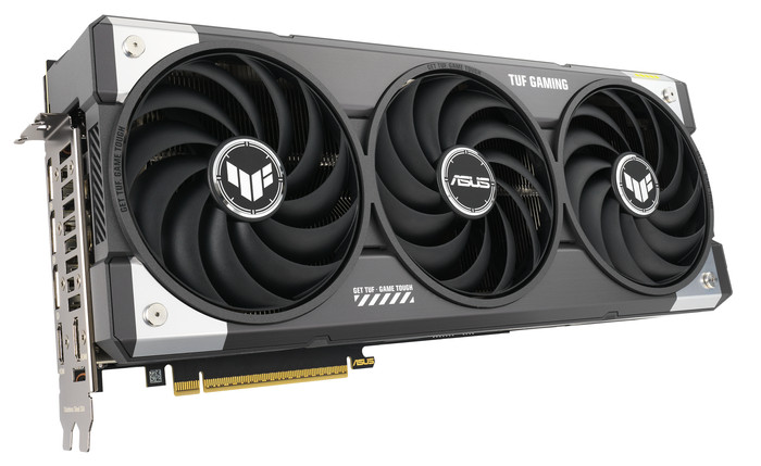 ASUS TUF Gaming GeForce RTX 5070 OC 12GB linkerkant