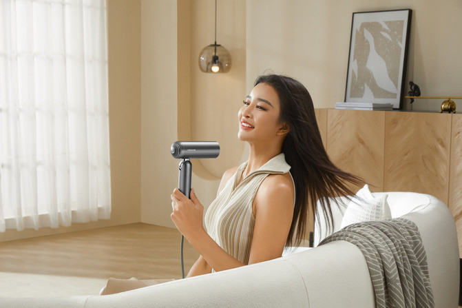 Dreame Pocket Neo Grey product in gebruik