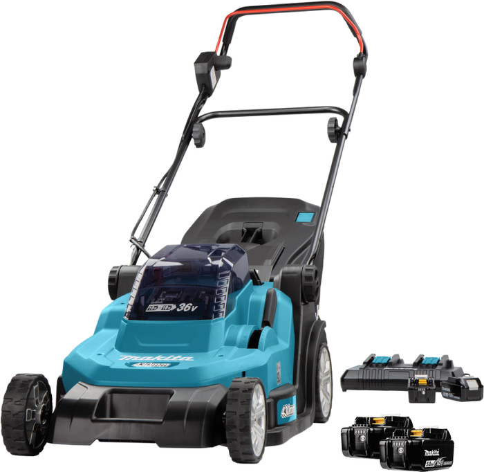 Makita DLM432PT incl. 5,0 Ah Accu (2x) + 5,0 Ah 18V Accu (2x) Main Image