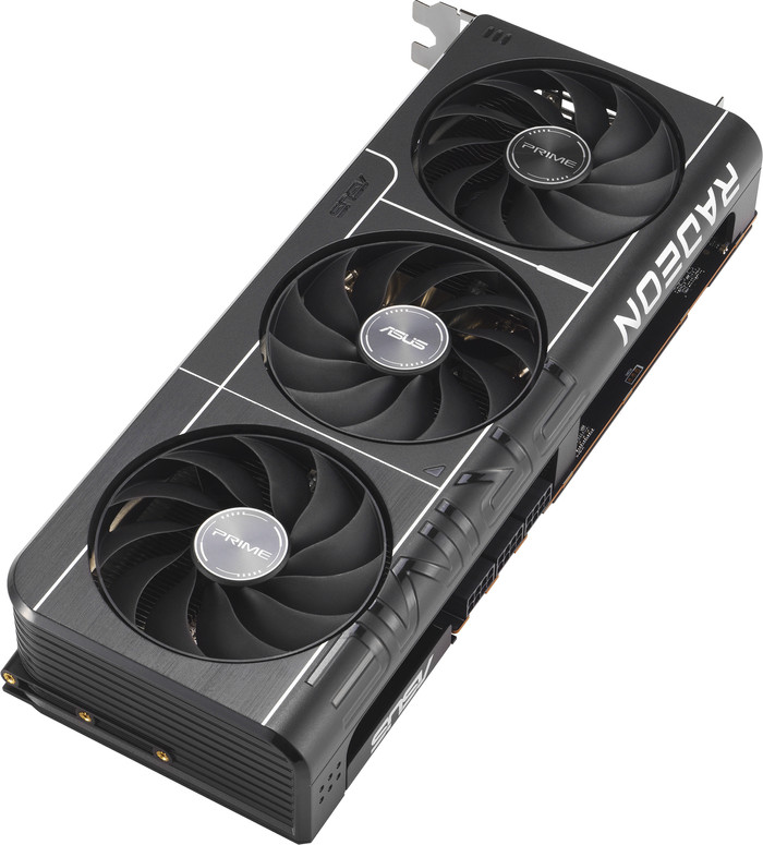 ASUS PRIME Radeon RX 9070 XT OC 16GB bovenkant