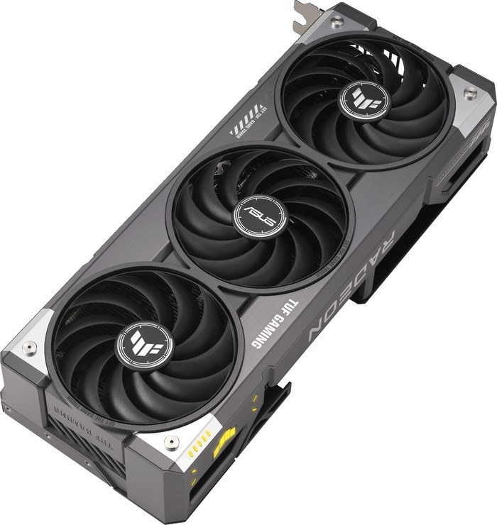 ASUS TUF Gaming Radeon RX 9070 XT OC 16GB bovenkant