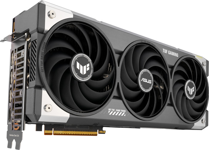 ASUS TUF Gaming Radeon RX 9070 XT OC 16GB linkerkant