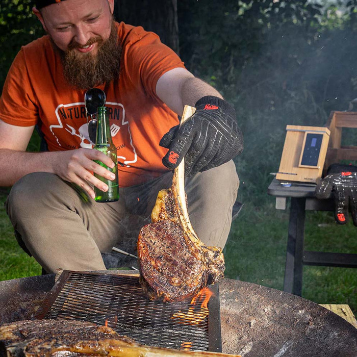 Meater Pro XL produkt in gebrauch
