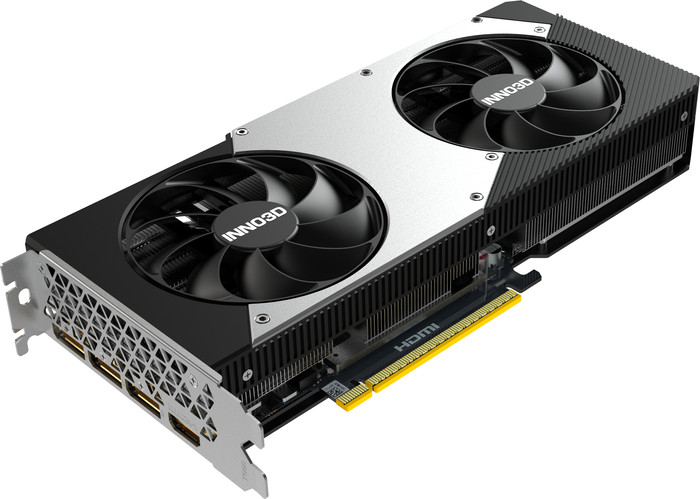 INNO3D GeForce RTX 5070 TWIN X2 OC 12GB linkerkant