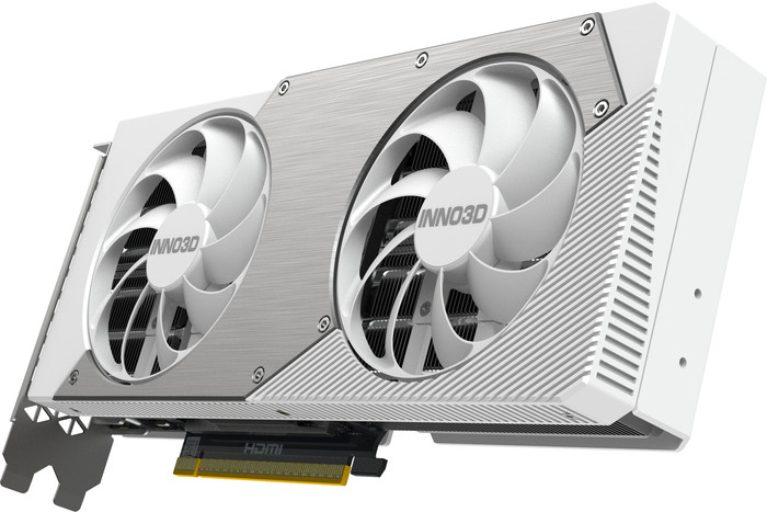 INNO3D GeForce RTX 5070 TWIN X2 OC WHITE 12GB right side