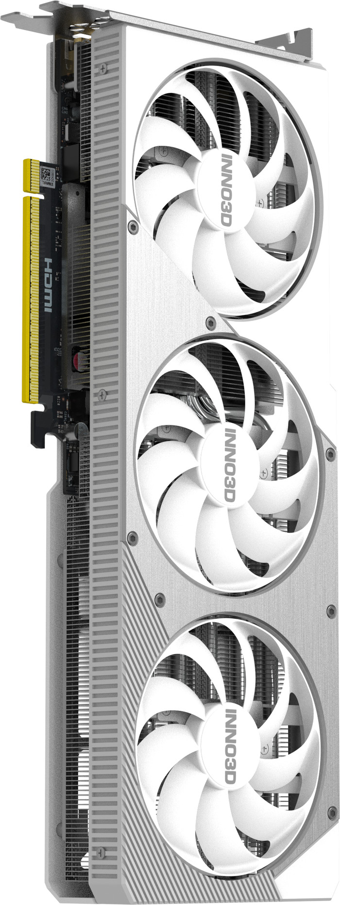 INNO3D GeForce RTX 5070 Ti X3 OC WHITE 16GB voorkant