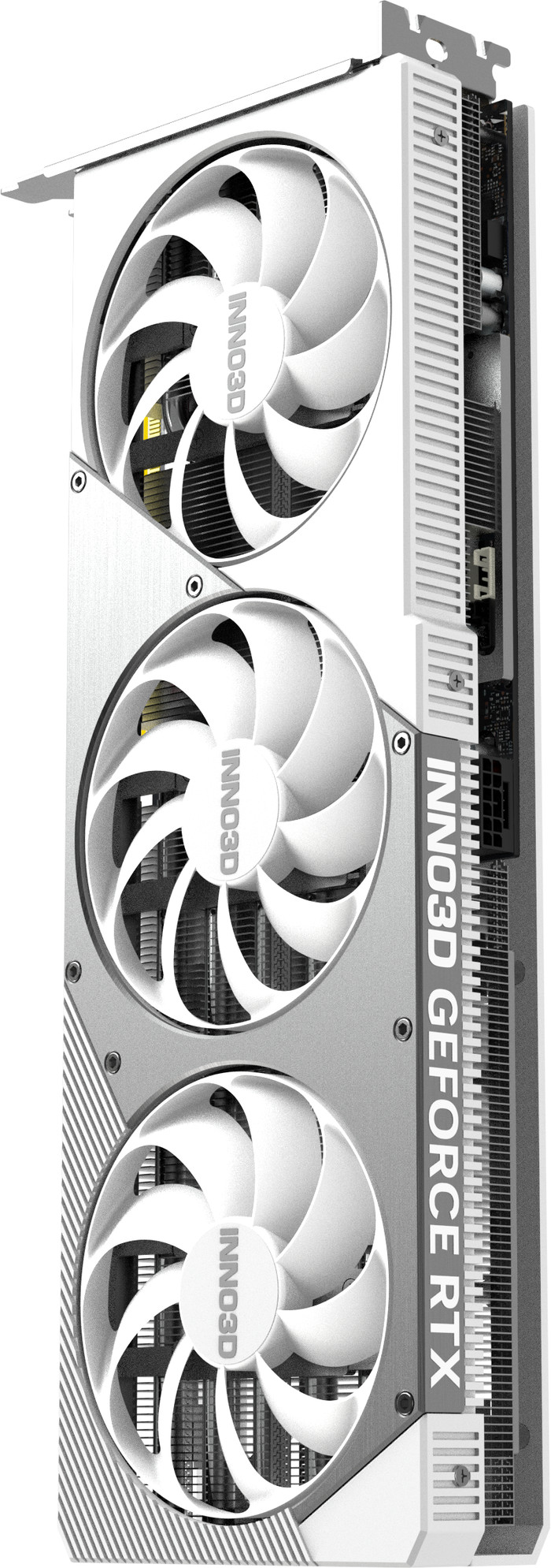 INNO3D GeForce RTX 5070 Ti X3 OC WHITE 16GB rechterkant