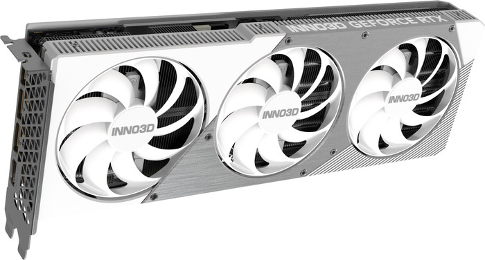 INNO3D GeForce RTX 5070 Ti X3 OC WHITE 16GB linkerkant
