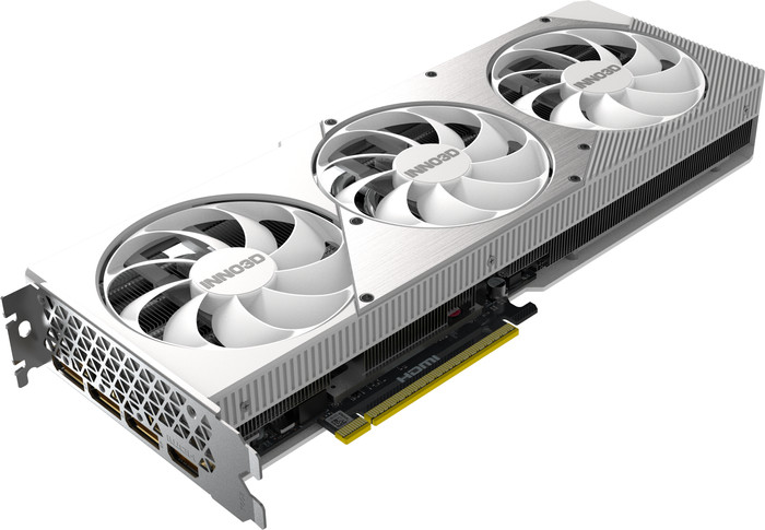 INNO3D GeForce RTX 5070 Ti X3 OC WHITE 16GB linkerkant
