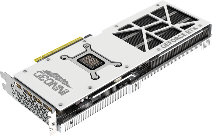 INNO3D GeForce RTX 5070 Ti X3 OC WHITE 16GB onderkant