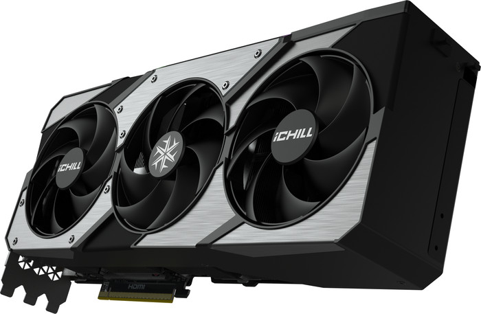 INNO3D GeForce RTX 5070 Ti ICHILL X3 16GB rechterkant