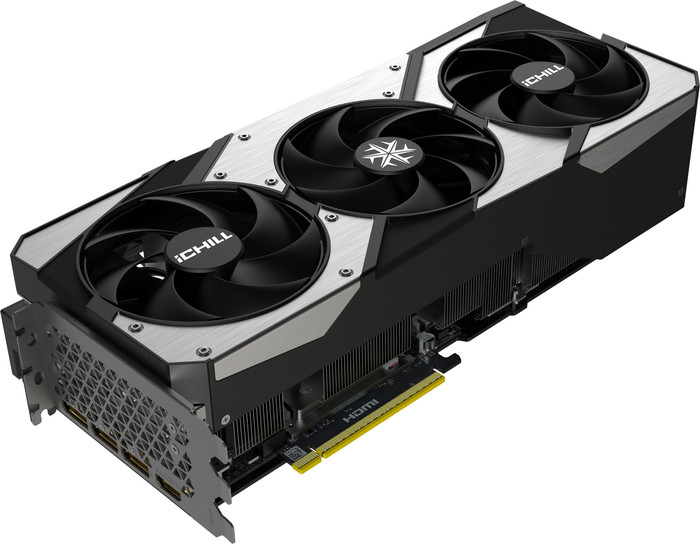 INNO3D GeForce RTX 5070 Ti ICHILL X3 16GB linkerkant