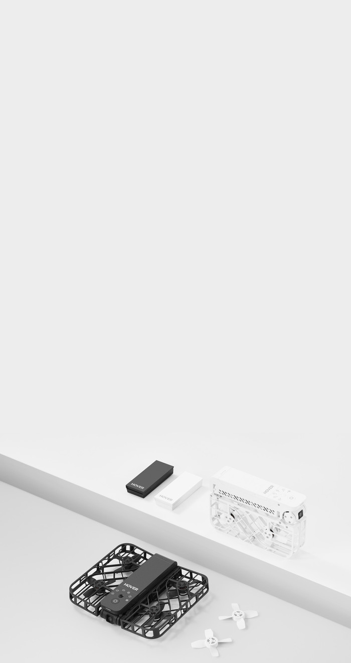 HOVERAir X1 Black Combo detail