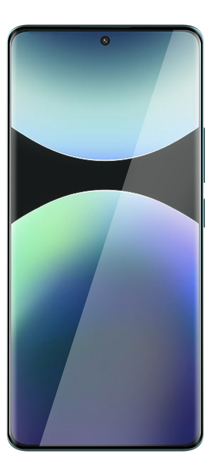 Just In Case Full Cover Xiaomi Redmi Note 14 Pro+ 4G/5G Screenprotector Zwart voorkant
