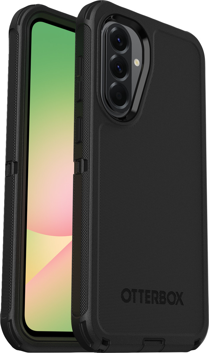 Otterbox Defender Samsung Galaxy A56 Back Cover Zwart linkerkant