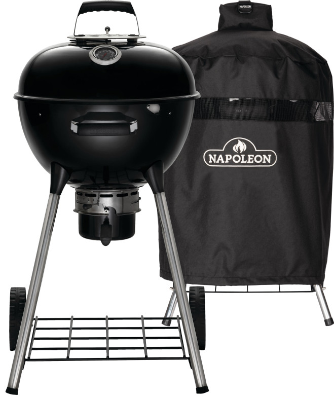 Napoleon Premium Kettle 47cm + Napoleon Cover for Kettle NK18K LEG Main Image