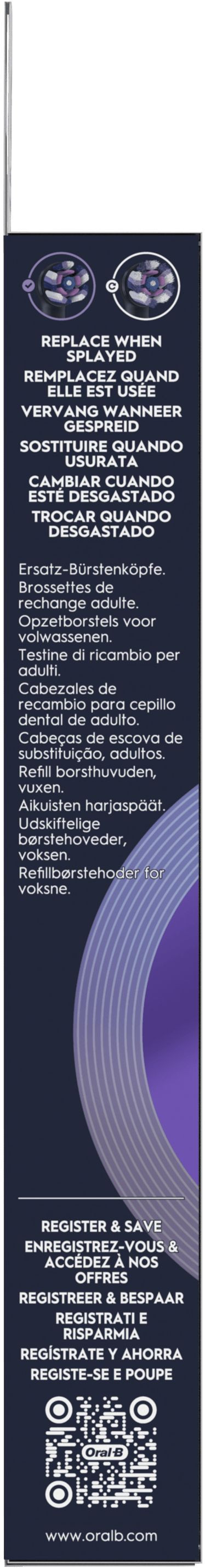 Oral-B iO Radiant White (4 stuks) verpakking