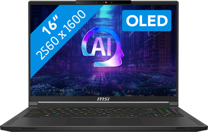 MSI Stealth A16 AI+ OLED A3XWHG-012BE AZERTY Main Image