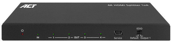 ACT AC7832 1 x 4 HDMI Splitter Main Image