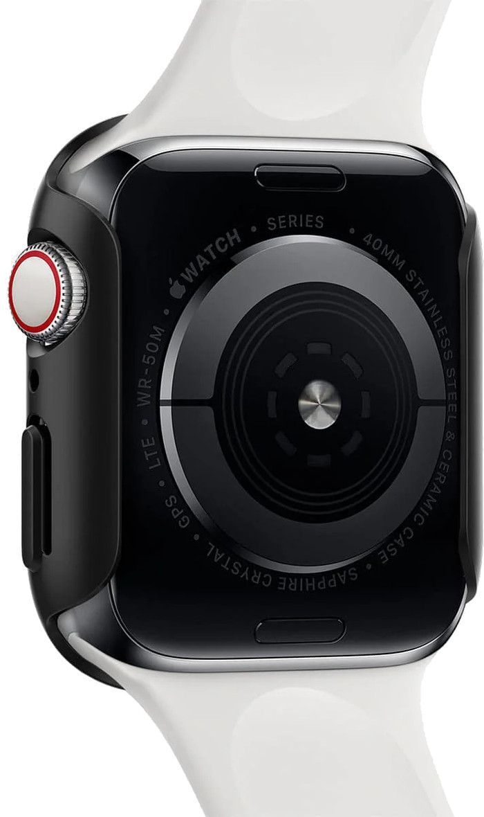 Spigen Apple Watch SE 40mm Bumper Case Zonder Glas achterkant