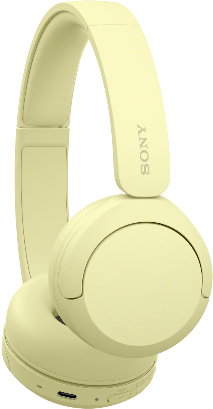 Sony WH-CH520 Yellow detail