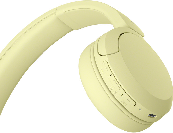 Sony WH-CH520 Yellow detail