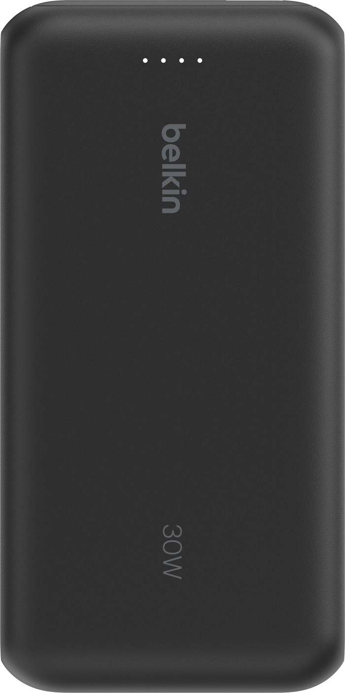 Belkin BoostCharge Power Bank 20,000mAh with Fast Charging Black top