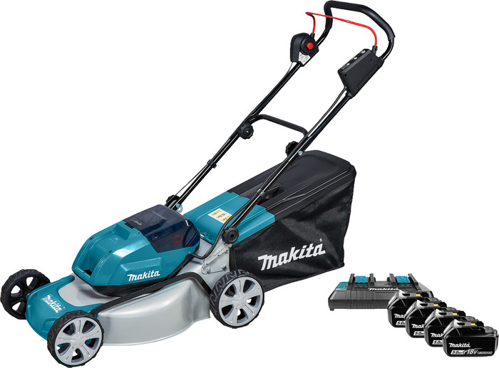 Makita DLM463PT incl. 5,0 Ah Accu (2x) + 5,0 Ah 18V Accu (2x) Main Image
