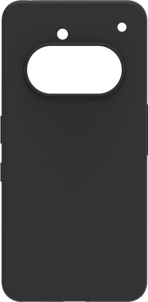 Nothing Phone (3a) 128GB Zwart 5G + Just in Case Back Cover Zwart voorkant