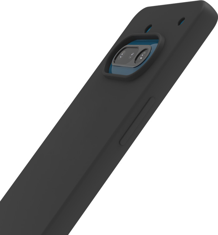 Nothing Phone (3a) 128GB Zwart 5G + Just in Case Back Cover Zwart onderkant