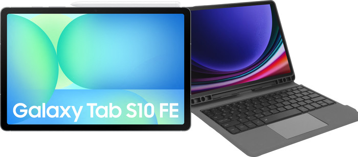 Samsung Galaxy Tab S10 FE 10.9 inches 128GB WiFi/5G Gray EE + Keyboard Cover QWERTY Main Image