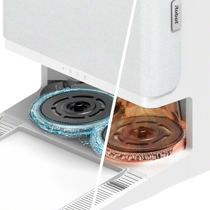 iRobot Roomba Plus 505 + White product in use