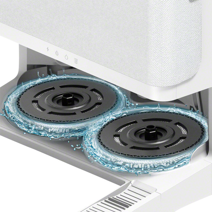 iRobot Roomba Plus 505 + White product in use