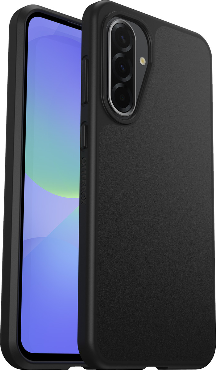 Otterbox React Samsung Galaxy A36 Back Cover Zwart rechterkant