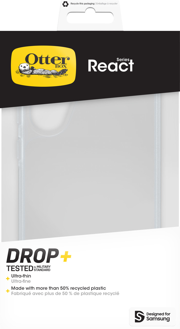 Otterbox React Samsung Galaxy A36 Back Cover Transparant verpakking