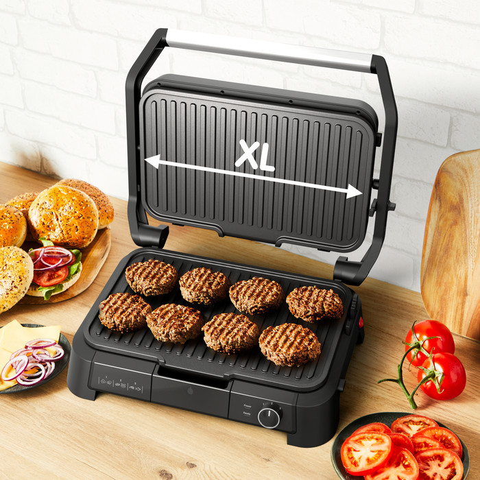 Tefal SuperGrill 3-in-1 GC520D XL binnenkant