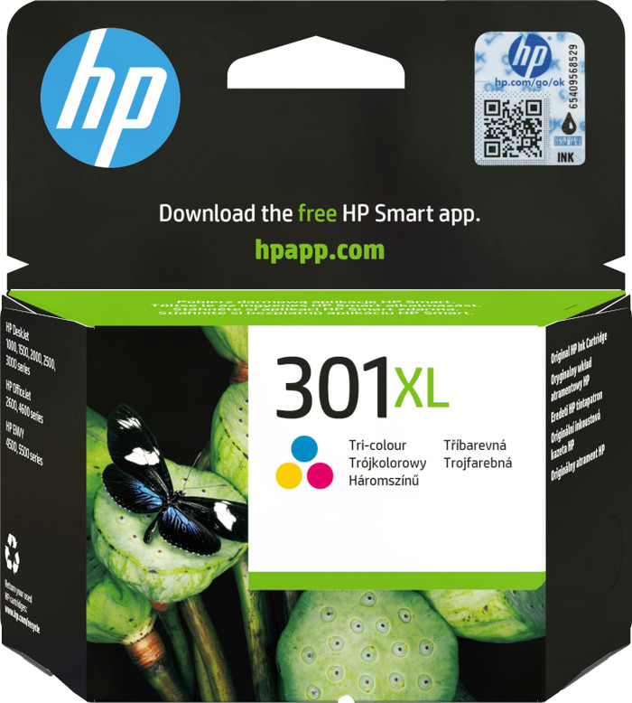 HP 301XL Cartridge Kleur Main Image