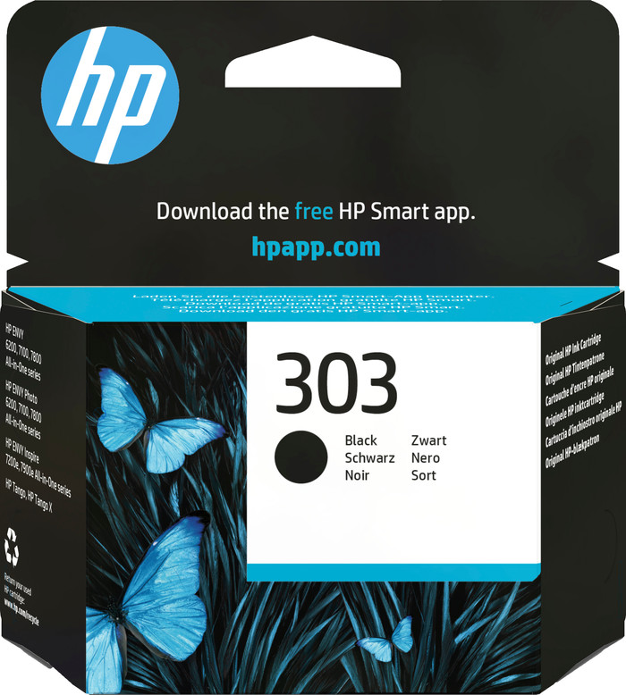 HP 303 Cartridge Black Main Image